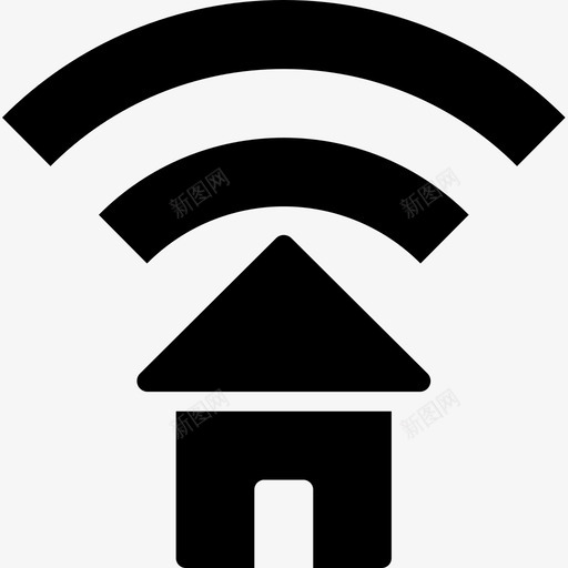 Wifi移动接口2填充图标svg_新图网 https://ixintu.com Wifi 填充 接口 移动