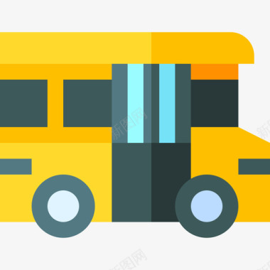 巴士生活方式16公寓图标图标