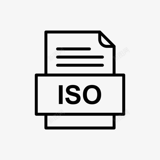 iso文件文件图标文件类型格式svg_新图网 https://ixintu.com 41个文件格式 iso文件文件图标 文件类型 格式