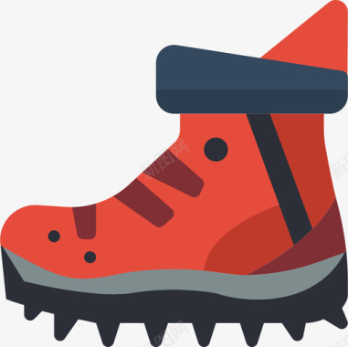 靴子探险运动15平底鞋图标图标