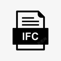IFCifc文件文件图标文件类型格式高清图片
