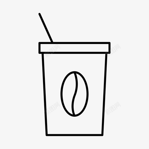 咖啡咖啡因咖啡休息图标svg_新图网 https://ixintu.com 休息 咖啡 咖啡因 室内 杯子 饮料