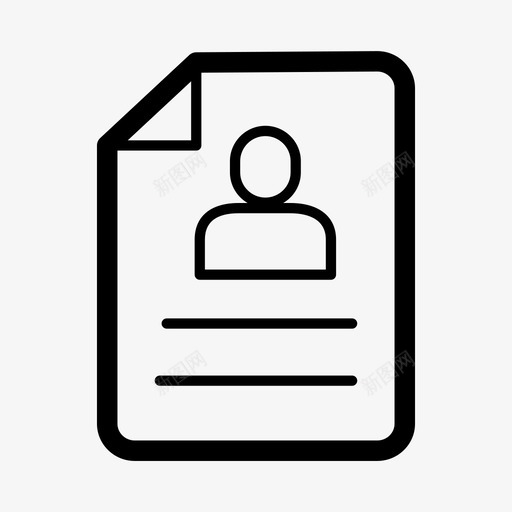 管理文档配置文件图标svg_新图网 https://ixintu.com 文档 用户 管理 配置文件