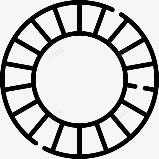 色轮创意流程62直线型图标svg_新图网 https://ixintu.com 创意 流程 直线 线型 色轮