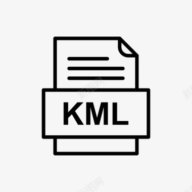 kml文件文档图标文件类型格式图标