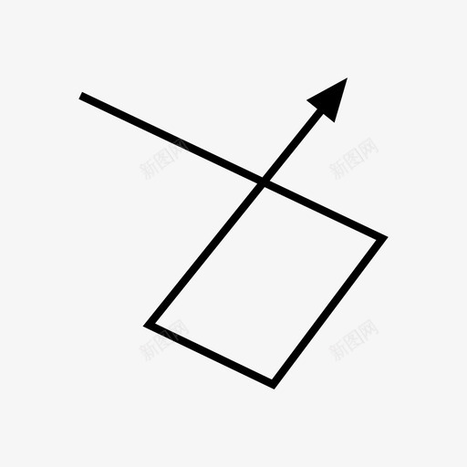 箭头弓十字图标svg_新图网 https://ixintu.com 十字 弓 方向 箭头 箭头弓3