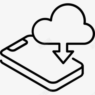 云存储文档文件图标图标