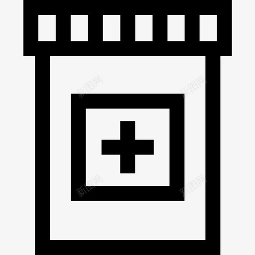 药瓶药房27装满图标svg_新图网 https://ixintu.com 药房 药瓶 装满