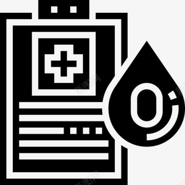 健康报告献血32雕文图标图标