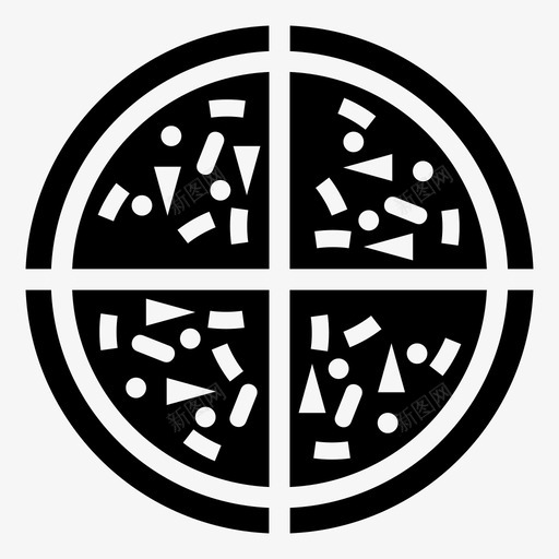 披萨奶酪美味图标svg_新图网 https://ixintu.com 奶酪 小吃 披萨 晚餐 美味 食物