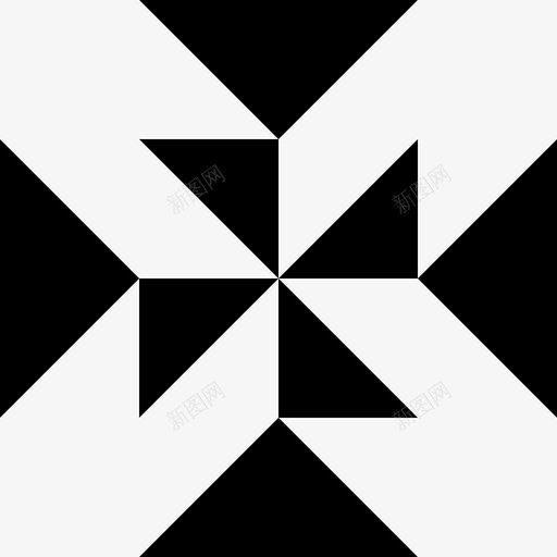 瓷砖背景装饰图标svg_新图网 https://ixintu.com 三角形 图案 无缝 瓷砖 背景 装饰 设计