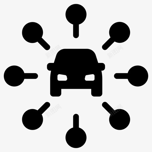 汽车服务配置选项图标svg_新图网 https://ixintu.com 偏好 汽车 汽车服务 车辆 选项 配置