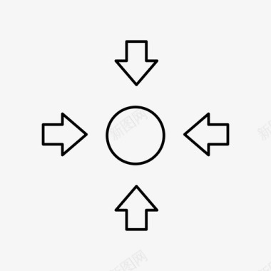 会合点标志图标图标