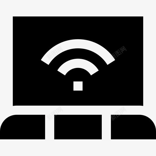 Wifi城市39已填充图标svg_新图网 https://ixintu.com Wifi 城市 填充