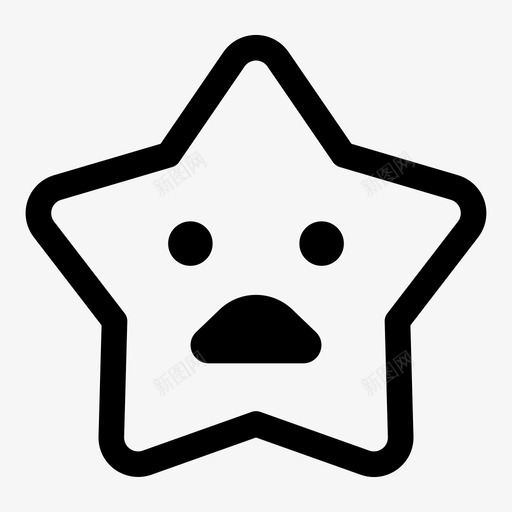 表情情感脸图标svg_新图网 https://ixintu.com 微笑 情感 明星 表情