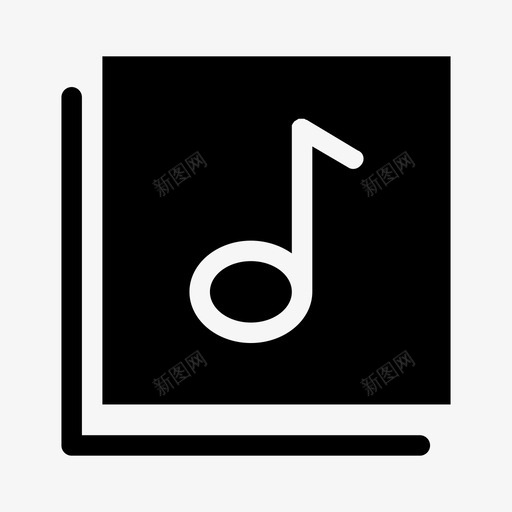 音乐音频音符图标svg_新图网 https://ixintu.com 填充 声音 播放 箭头 音乐 音符 音频