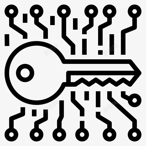 加密代码数据图标svg_新图网 https://ixintu.com 代码 加密 数据 秘密 网络安全大纲