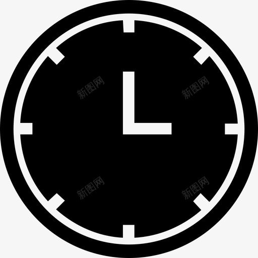 时钟闹钟时间图标svg_新图网 https://ixintu.com 手表 时钟 时间 计时器 闹钟