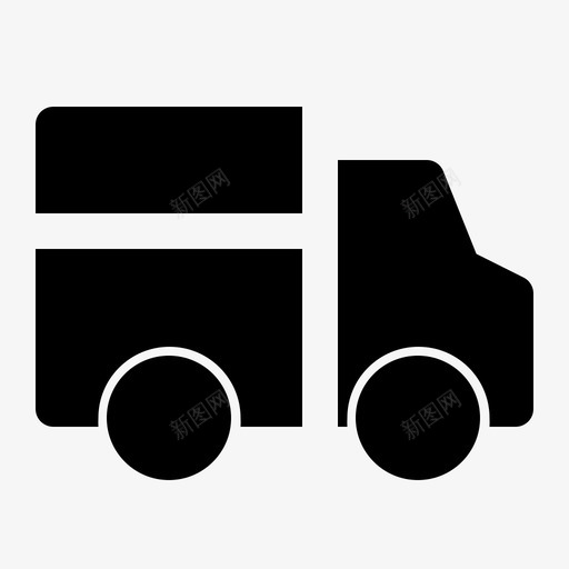 卡车运输车建筑图标svg_新图网 https://ixintu.com 人工 卡车 实心 建筑 运输 运输车