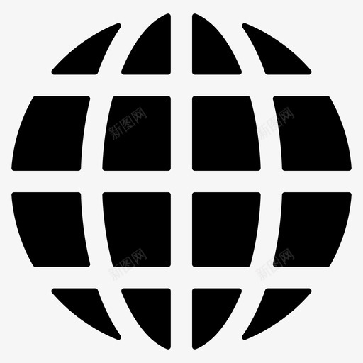 地球地球符号行星图标svg_新图网 https://ixintu.com 世界 地球 地球符号 网络字形图标 行星