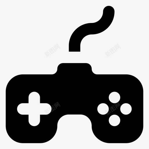 游戏板控制板游戏控制台图标svg_新图网 https://ixintu.com 图标 字形 控制台 控制器 控制板 材料 游戏 用户界面