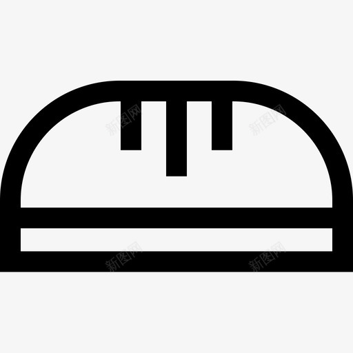 面包面包店60直系图标svg_新图网 https://ixintu.com 直系 面包 面包店