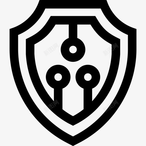 安全性加密货币11线性图标svg_新图网 https://ixintu.com 加密货币11 安全性 线性