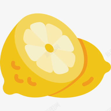 柠檬食物130平的图标图标