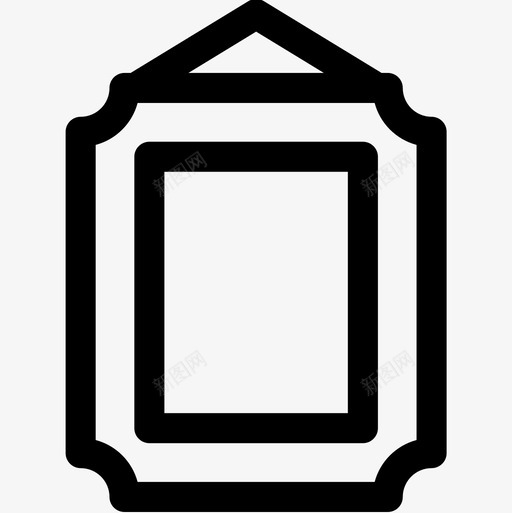 框架室内12线性图标svg_新图网 https://ixintu.com 室内设计 框架 线性