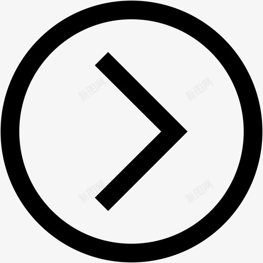 左箭头-圆形svg_新图网 https://ixintu.com 左箭头-圆形 箭头 线性