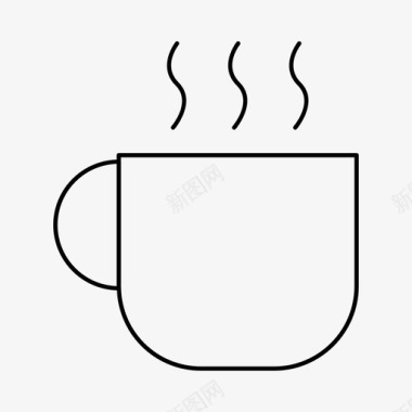 咖啡杯子饮料图标图标
