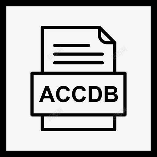 accdb文件文档图标文件类型格式svg_新图网 https://ixintu.com 41种 accdb 图标 文件 文档 格式 类型