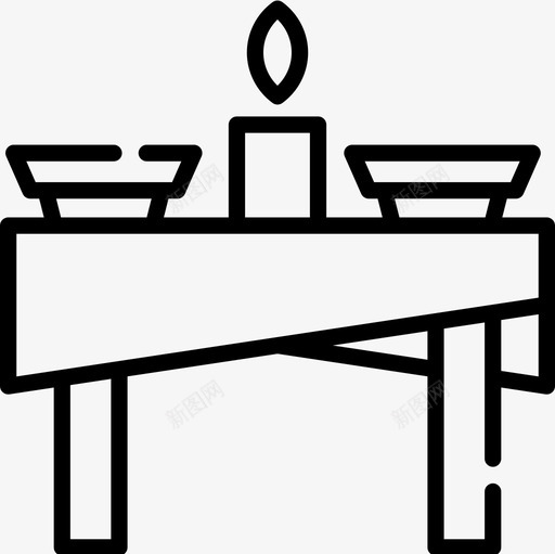 餐桌感恩节27直系图标svg_新图网 https://ixintu.com 感恩节 直系 餐桌