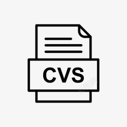 cvscvs文件文件图标文件类型格式高清图片