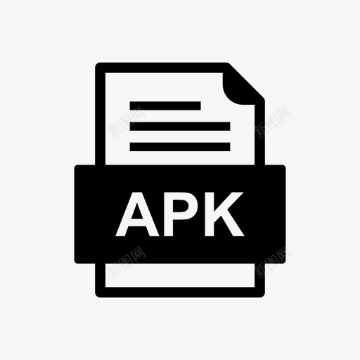 apk文件文件图标文件类型格式svg_新图网 https://ixintu.com 41种文件格式 apk文件文件图标 文件类型 格式