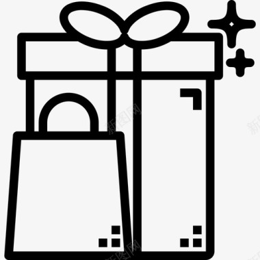 礼品商务15直系图标图标