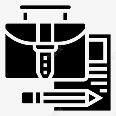 包公文包业务图标图标