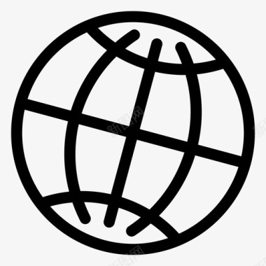全球全球趋势广阔图标图标