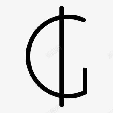 货币瓜拉尼巴拉圭图标图标