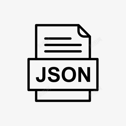 json文件文档图标文件类型格式svg_新图网 https://ixintu.com 41种 json 图标 文件 文档 格式 类型