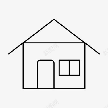 家房子家庭图标图标