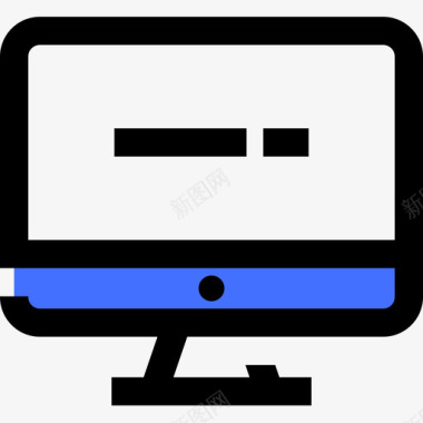 Mac创意8蓝色图标图标