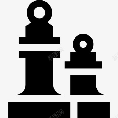 国际象棋团队合作79满分图标图标