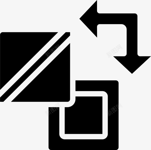 交换实用程序3填充图标svg_新图网 https://ixintu.com 交换 填充 实用程序3