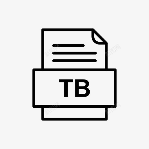 tb文件文件图标文件类型格式svg_新图网 https://ixintu.com 41种 tb 图标 文件 格式 类型