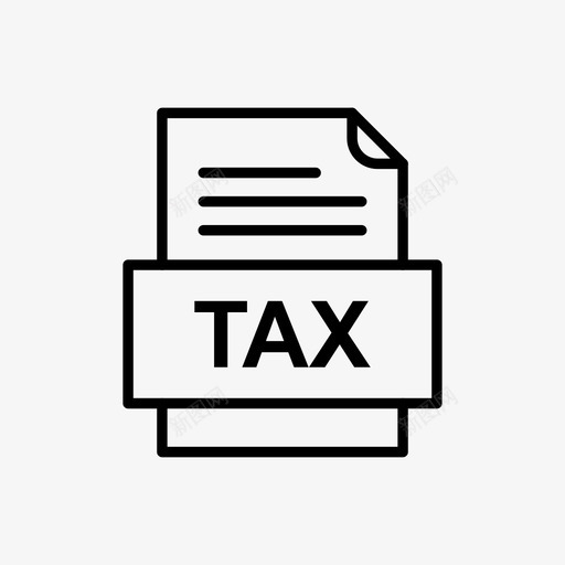 税务文件文件图标文件类型格式svg_新图网 https://ixintu.com 41个 图标 文件 格式 税务 类型