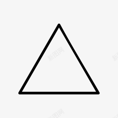 三角形升序插入符号图标图标