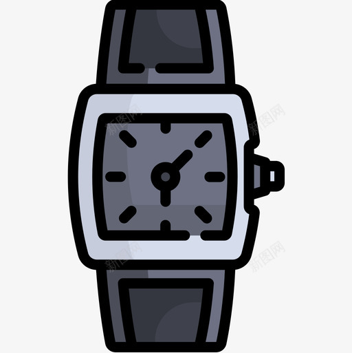 手表奢侈品商店18线性颜色图标svg_新图网 https://ixintu.com 商店 奢侈品 手表 线性 颜色