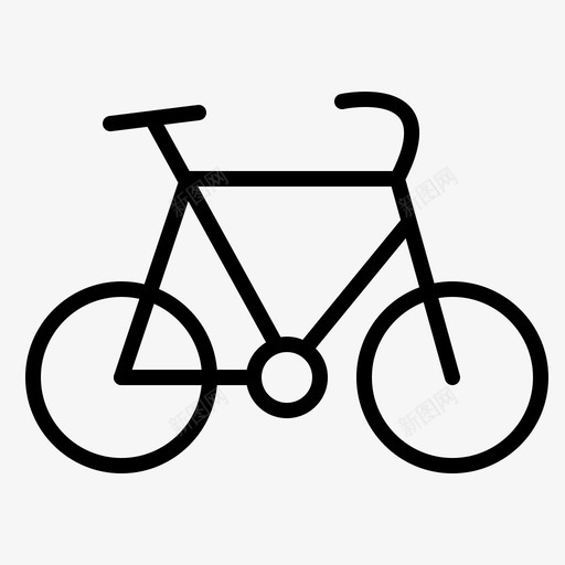 自行车运动旅游图标svg_新图网 https://ixintu.com 元素 城市设计 旅游 自行车 运动