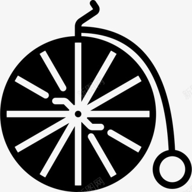 自行车发明2加油图标图标